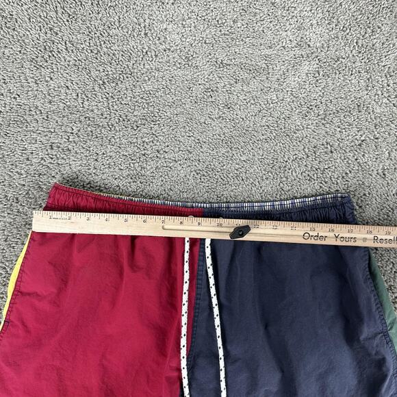 Tommy Hilfiger Swim Shorts Mens Large Sail Crest Colorblock Trunks Swimwear - Picture 7 of 10